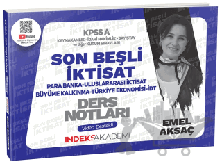 2025 KPSS A Grubu İktisat Son Beşli Video Ders Notları
