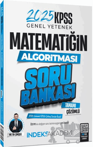 2025 KPSS Matematik Matematiğin Algoritması Soru Bankası Çözümlü