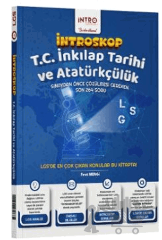 8. Sınıf LGS İnkılap Tarihi ve Atatürkçülük İntroskop Soru Bankası