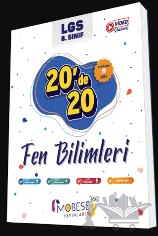 8.Sınıf 20'de 20 Fen Bilimleri Kitabı