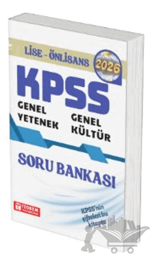 2026 KPSS Genel Kültür Genel Yetenek Lise ve Önlisans Tüm Dersler Soru Bankası