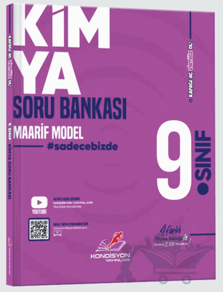 9. Sınıf Virtüöz Kimya Soru Bankası