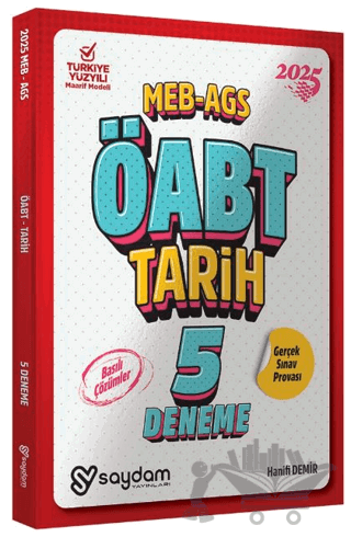 2025 ÖABT MEB-AGS Tarih Öğretmenliği 5 Deneme Çözümlü