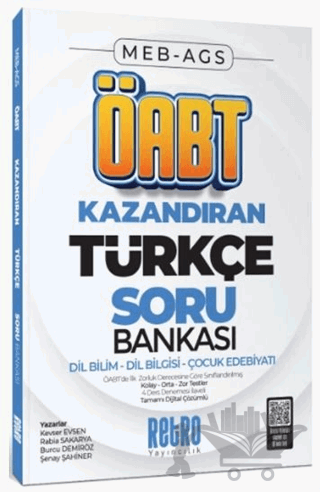 MEB AGS Türkçe Öğretmenliği Dil Bilim Dil Bilgisi Çocuk Edebiyatı Soru Bankası