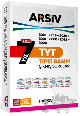 TYT Son 7 Yıl ARŞİV Serisi Tıpkı Basım Fasikül Fasikül Çıkmış Sorular