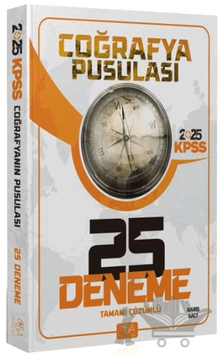 2025 KPSS Coğrafya Pusulası Tamamı Çözümlü 25 Deneme