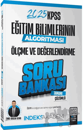 2025 KPSS Eğitim Bilimlerinin Algoritması Ölçme ve Değerlendirme Soru Bankası Çözümlü