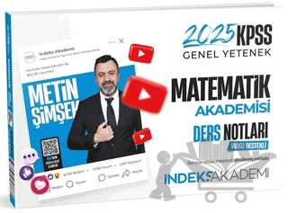 2025 KPSS Matematik Akademisi Video Ders Notları