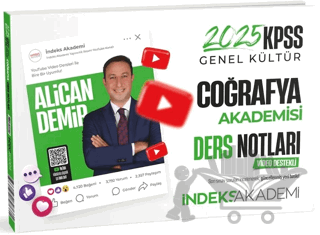 2025 KPSS Coğrafya Akademisi Video Ders Notları