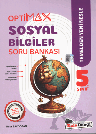 5. Sınıf 2025 Optimax Sosyal Bilgiler Soru Bankası