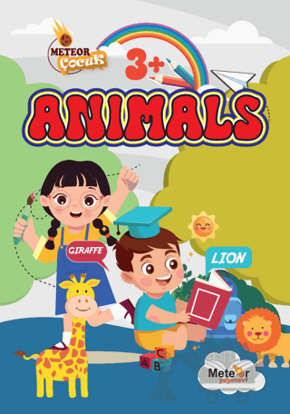 Animals Türkçe-İngilizce Boyama Kitabı