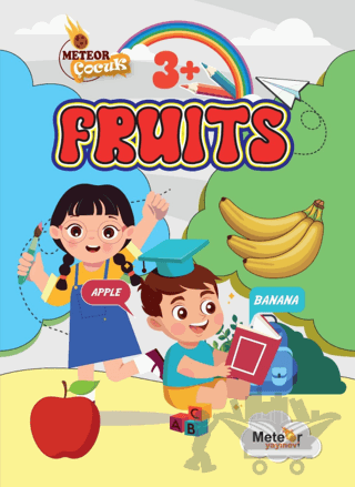 Fruits Türkçe-İngilizce Boyama Kitabı