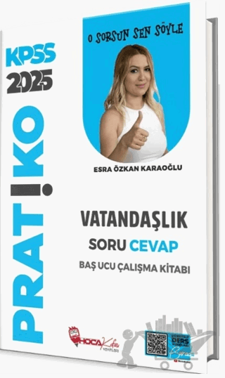 2025 KPSS Vatandaşlık Pratiko Soru Cevap Çalışma Kitabı
