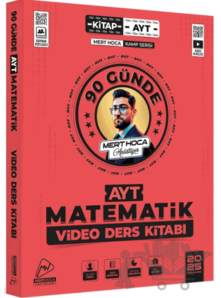 2025 90 Günde AYT Matematik Kampı Video Ders Kitabı