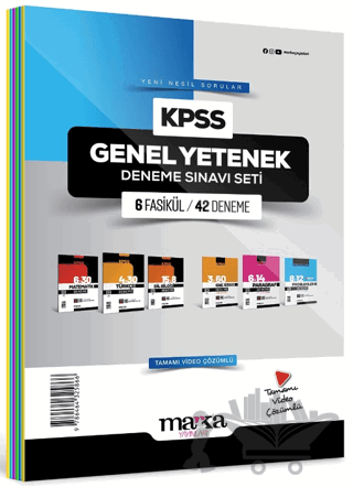 2025 KPSS Genel Yetenek Deneme Sınavı Seti 6 Fasikül 42 Deneme