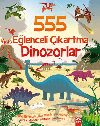 555 Eğlenceli Çıkartma - Dinozorlar