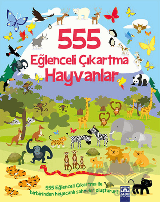 555 Eğlenceli Çıkartma - Hayvanlar