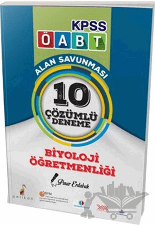 2018 ÖABT Biyoloji Öğretmenliği Alan Savunması 10 Çözümlü Deneme