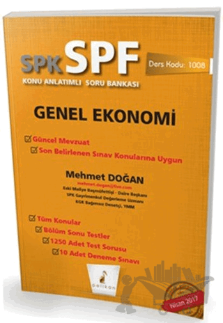 SPK - SPF Genel Ekonomi Konu Anlatımlı Soru Bankası