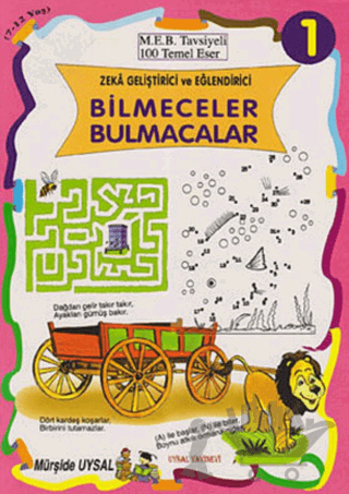 Zeka Geliştirici ve Eğlendirici Bilmeceler Bulmacalar (10 Kitap Takım)
