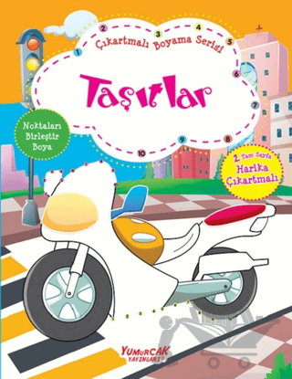 Taşıtlar - Çıkartmalı Boyama Serisi