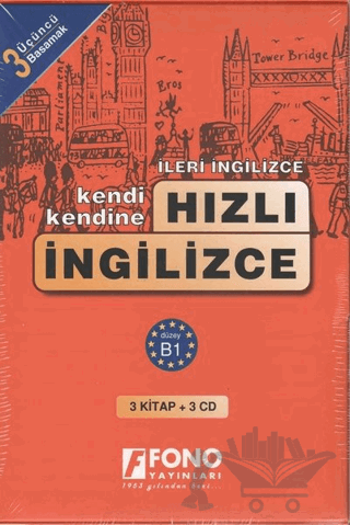 Hızlı İngilizce 3. Basamak (3 kitap + 3 CD)