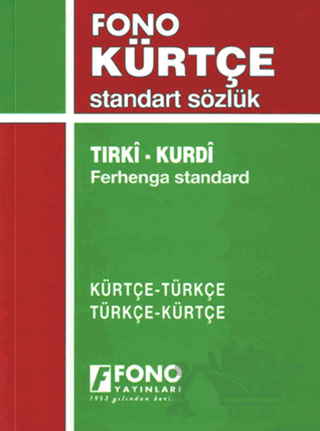 Kürtçe/Türkçe - Türkçe/Kürtçe Standart Sözlük