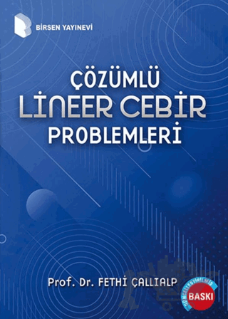 Çözümlü Lineer Cebir Problemleri