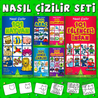 Nasıl Çizilir Seti (6 Kitap Takım)