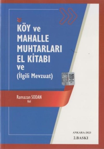 KÖY VE MAHALLE MUHTARLARI EL KİTABI VE İLGİLİ MEVZUAT